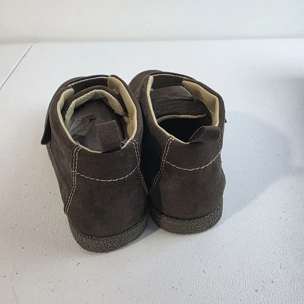 Jumping Beans Toddler Boy's Norris Brown  Hi Top Shoes - Size 10 NWB